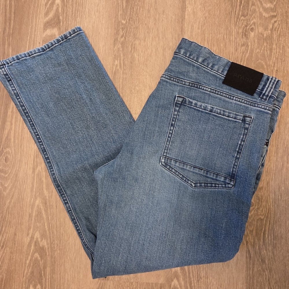 Prana Light Blue Straight Jeans